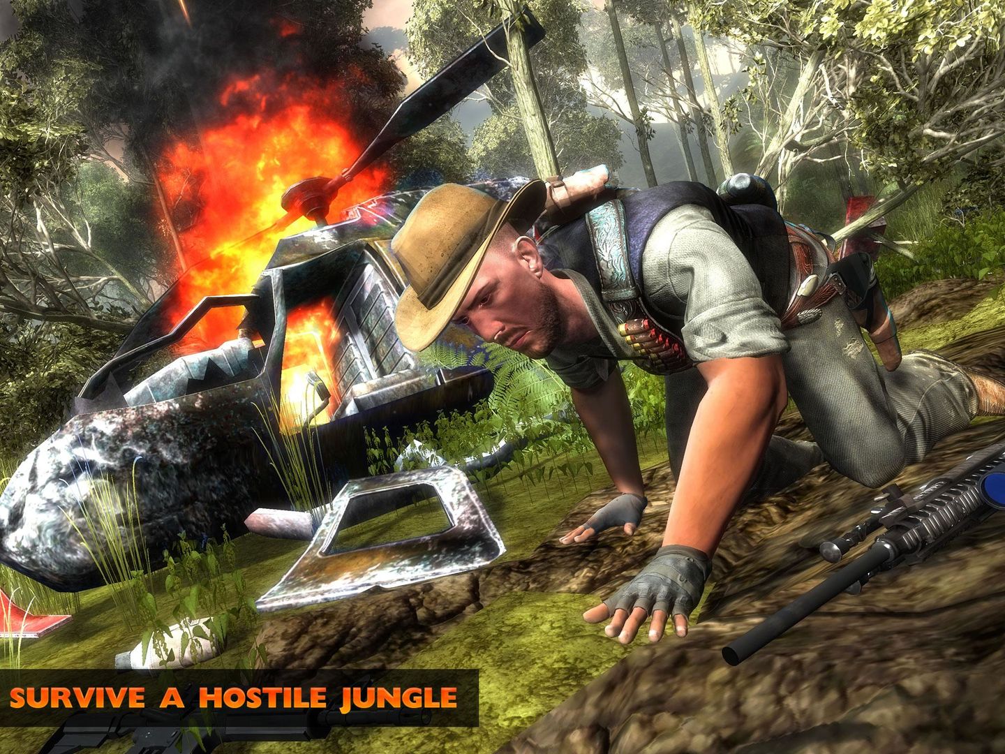 Screenshot of Jungle Survival Hero Escape
