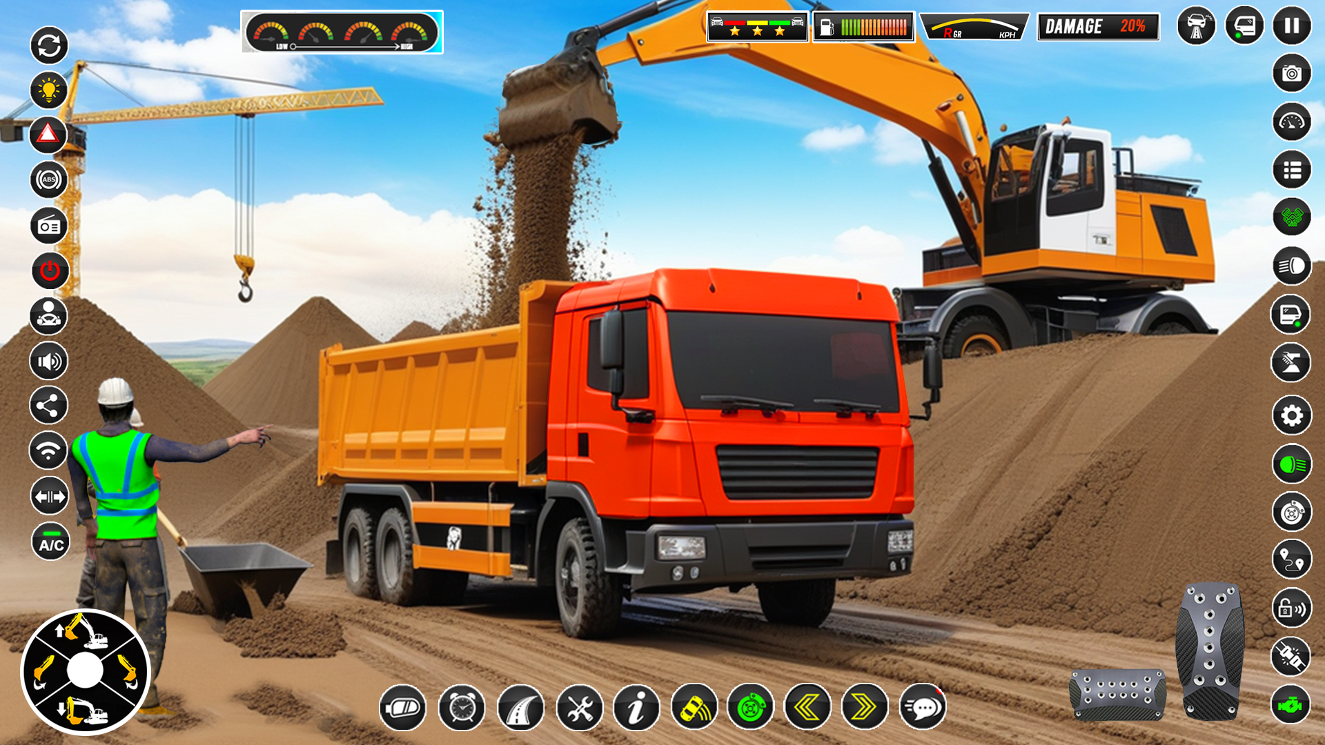 City Construction jcb Games 24 ゲームのスクリーンショット