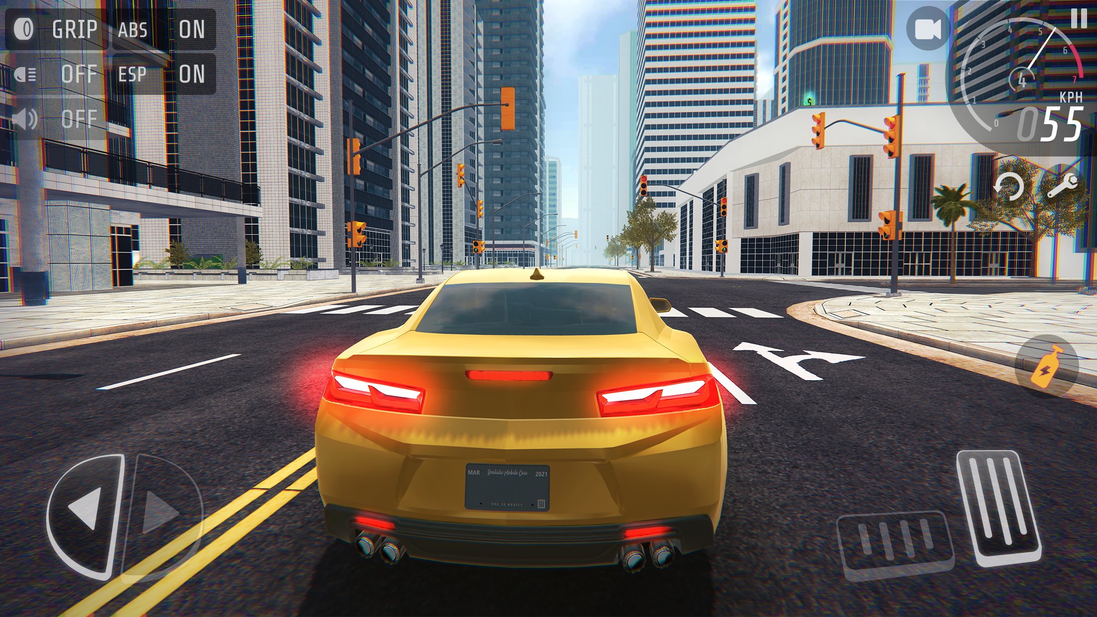 Screenshot of Nitro Speed car racing games