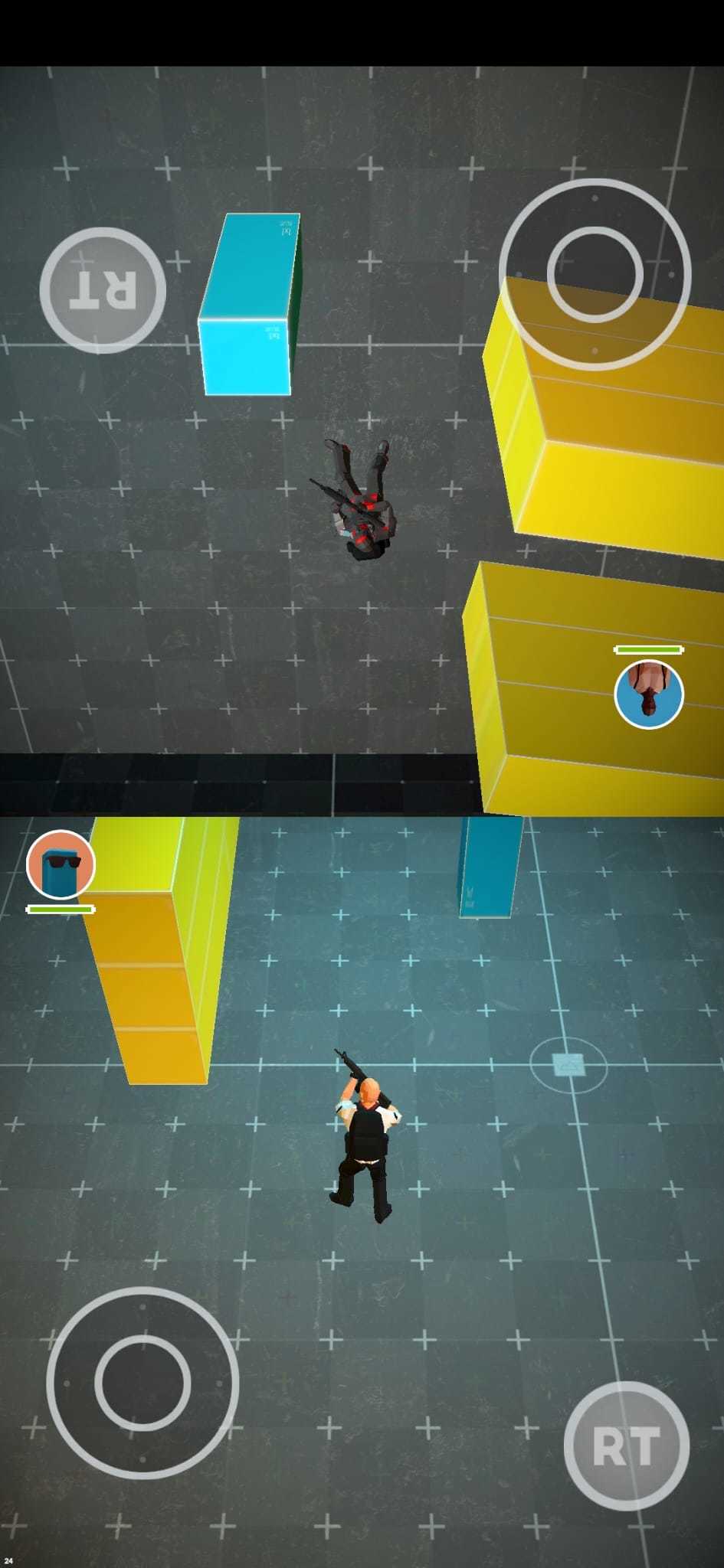 Screenshot of Two Player Shooting Gun Game