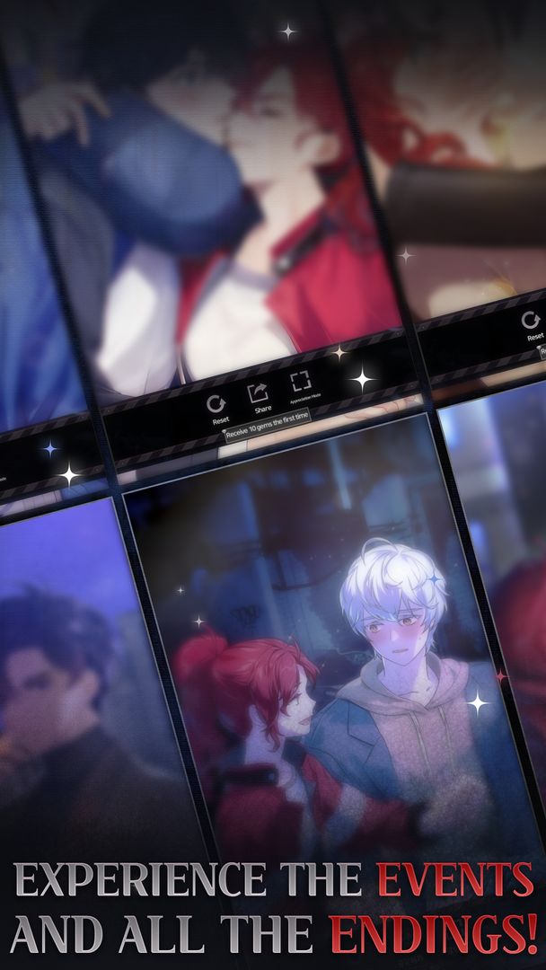 Screenshot of Havenless - Otome story game