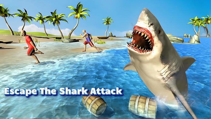 Shark Attack- Shark Hunting Game Screenshot