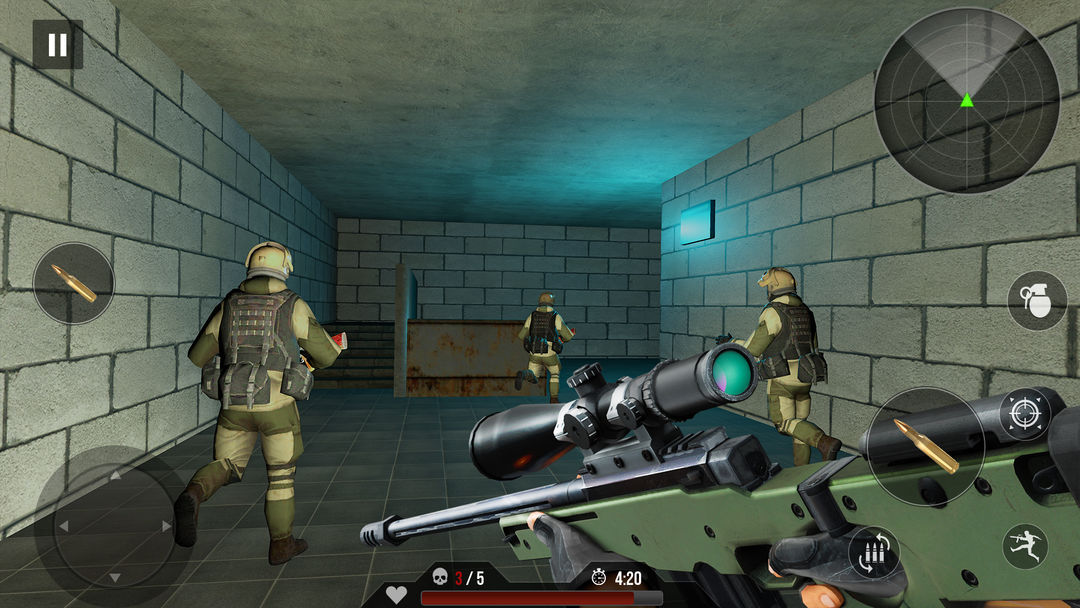 FPS Encounter Shooting Games ภาพหน้าจอเกม