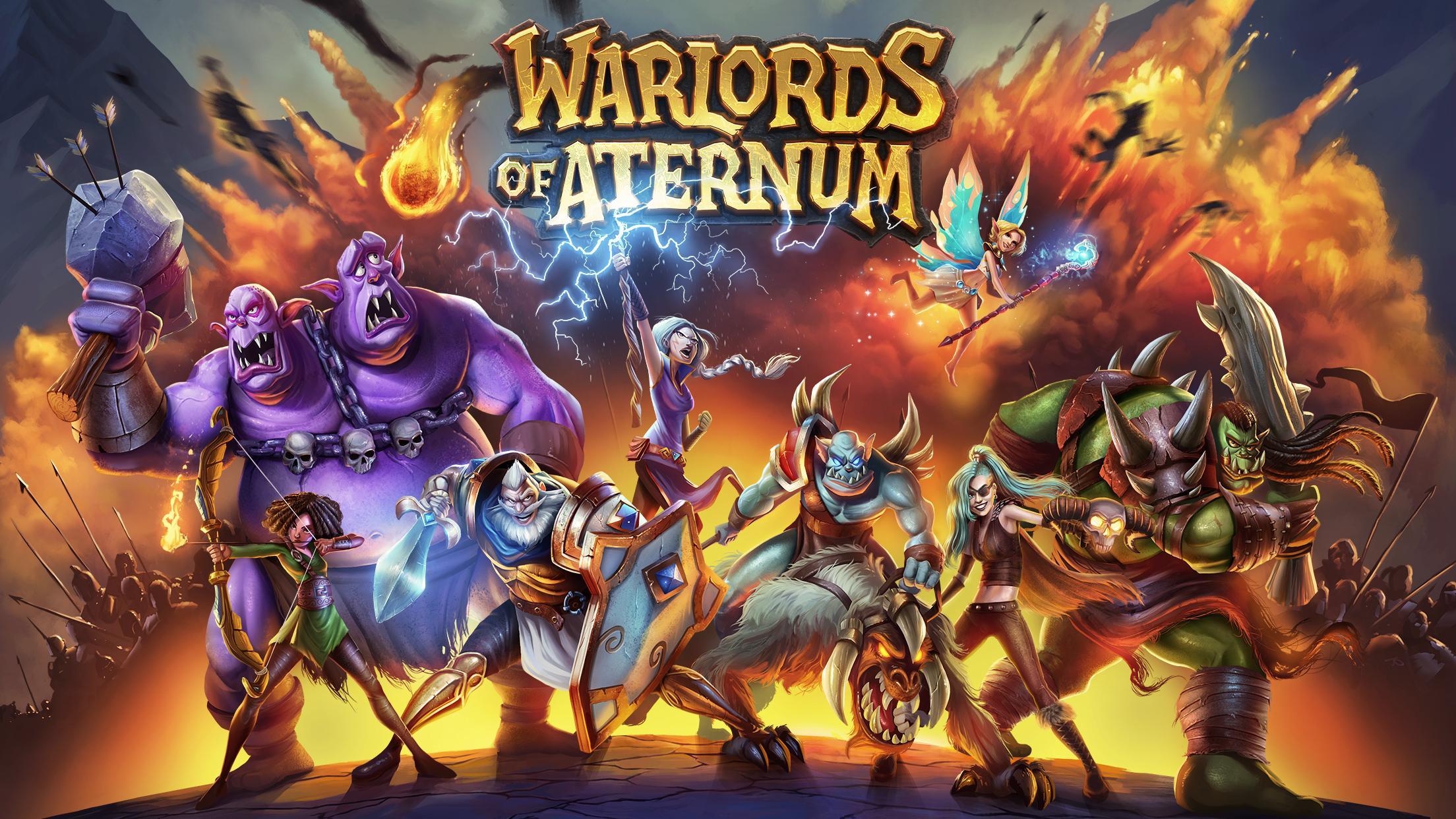 Warlords of Aternum Game Screenshot