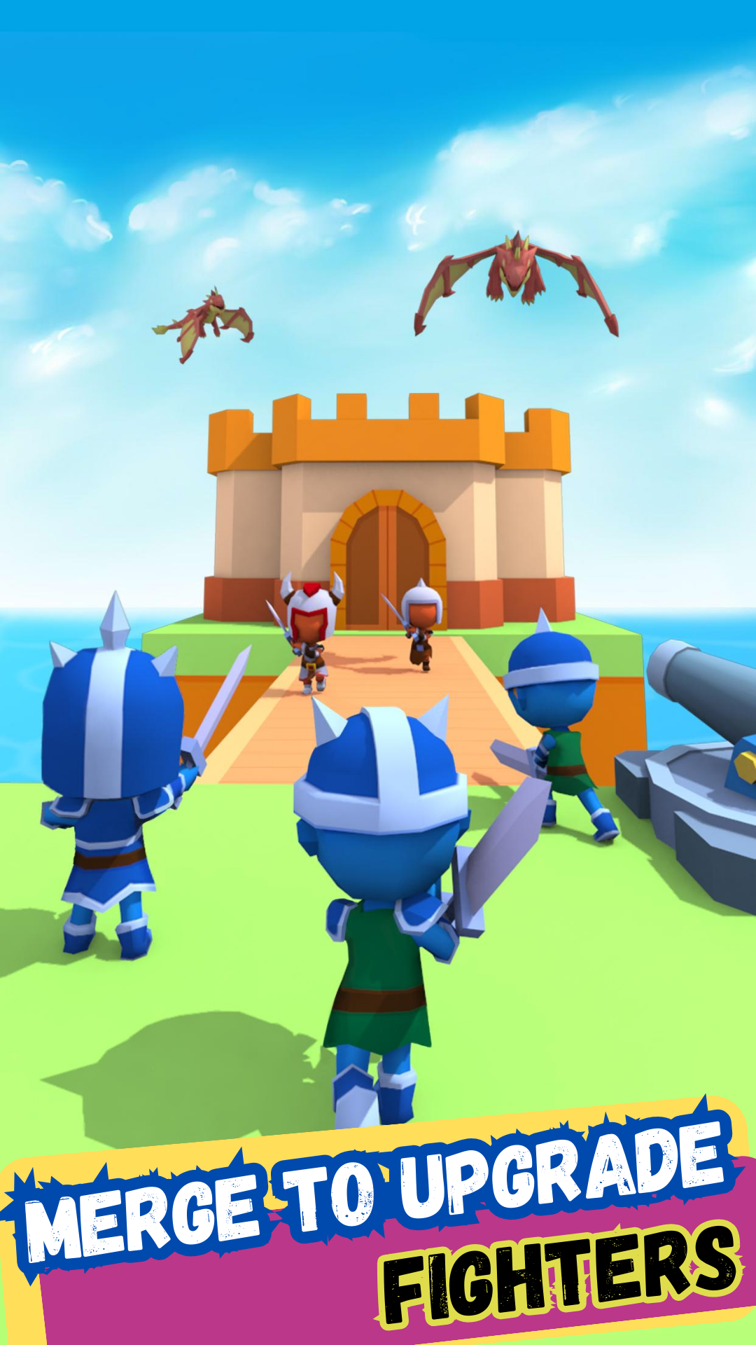 Raft Battle- War Heroes Game Screenshot