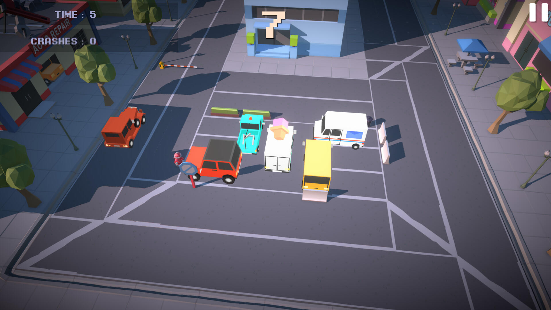 Screenshot of Mini Cars Puzzle