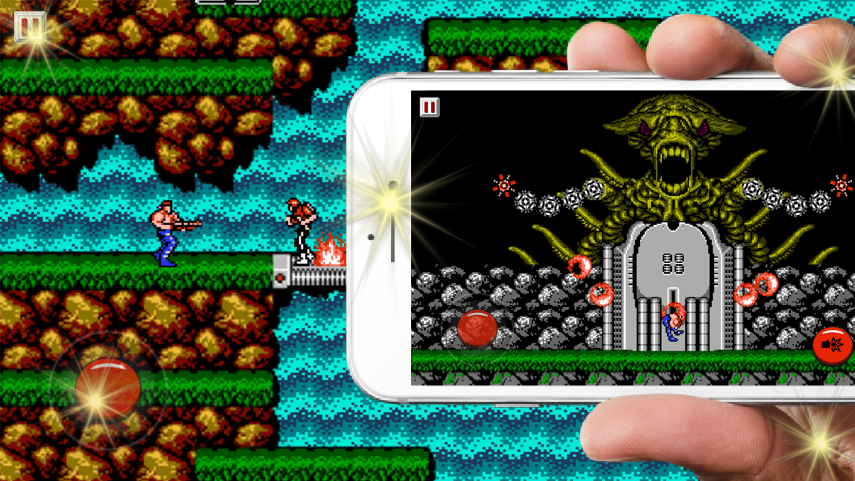 Super Contra Mobile Classic Game Screenshot