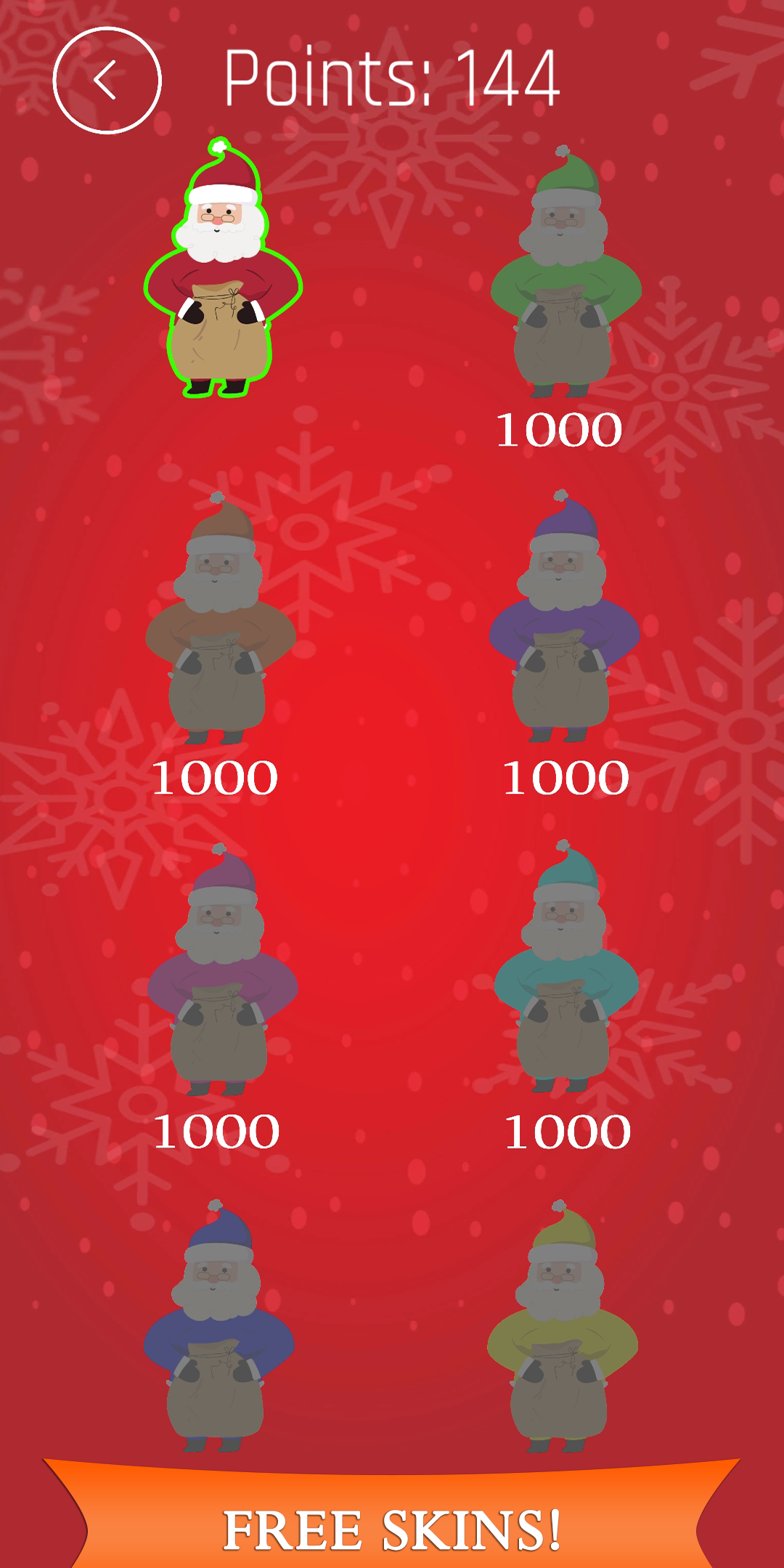 Santa Catch Game Screenshot