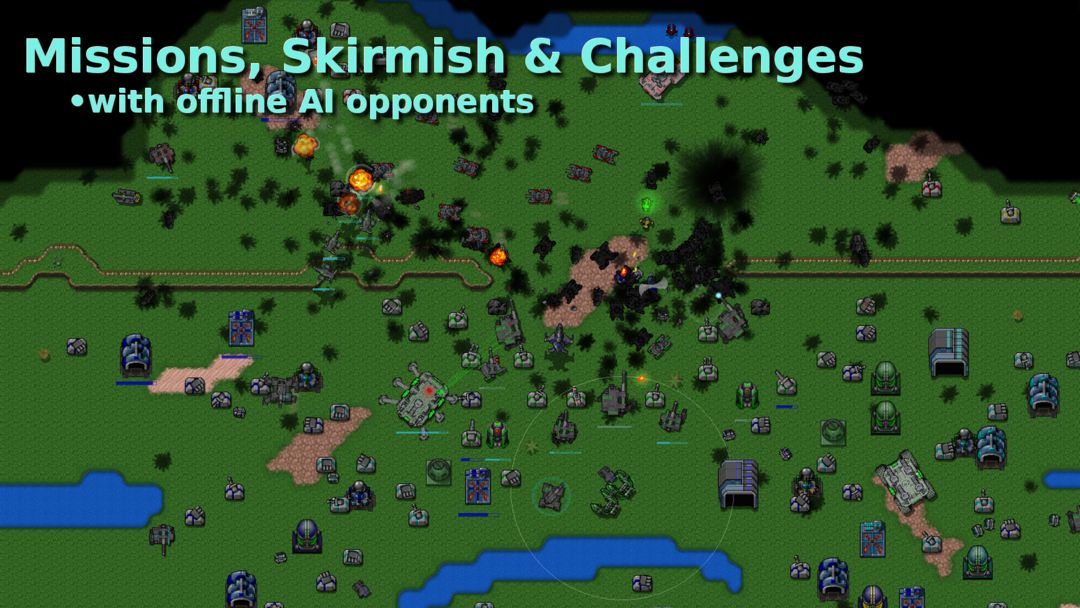 Screenshot of Rusted Warfare - RTS Strategy