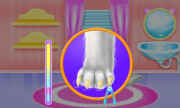Kitty Beauty Kitty Grooming Spa Salon Game Screenshot