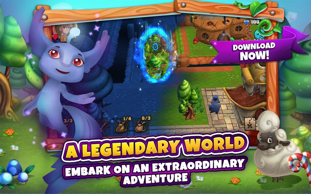 upjers Wonderland screenshot game
