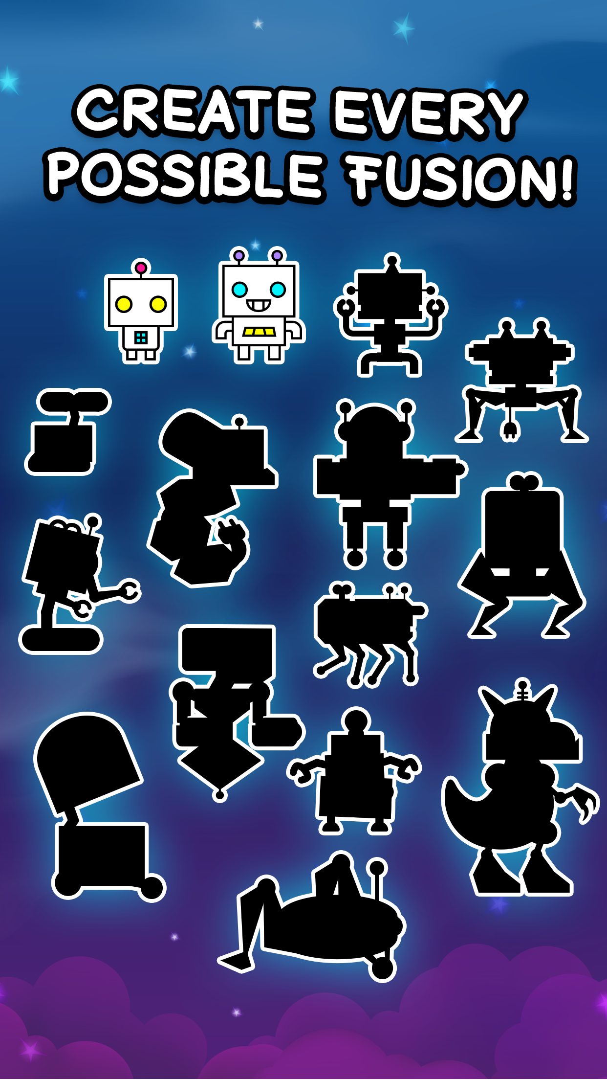 Robot Evolution - Clicker Game Game Screenshot