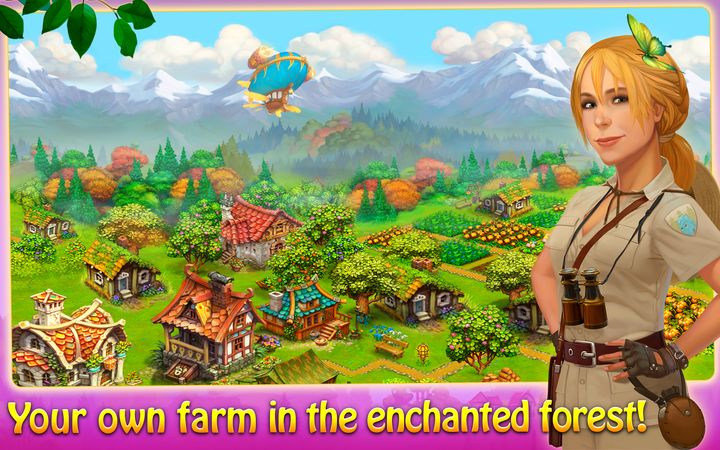 Screenshot 1 of Charm Farm: Village Games 1.176.17