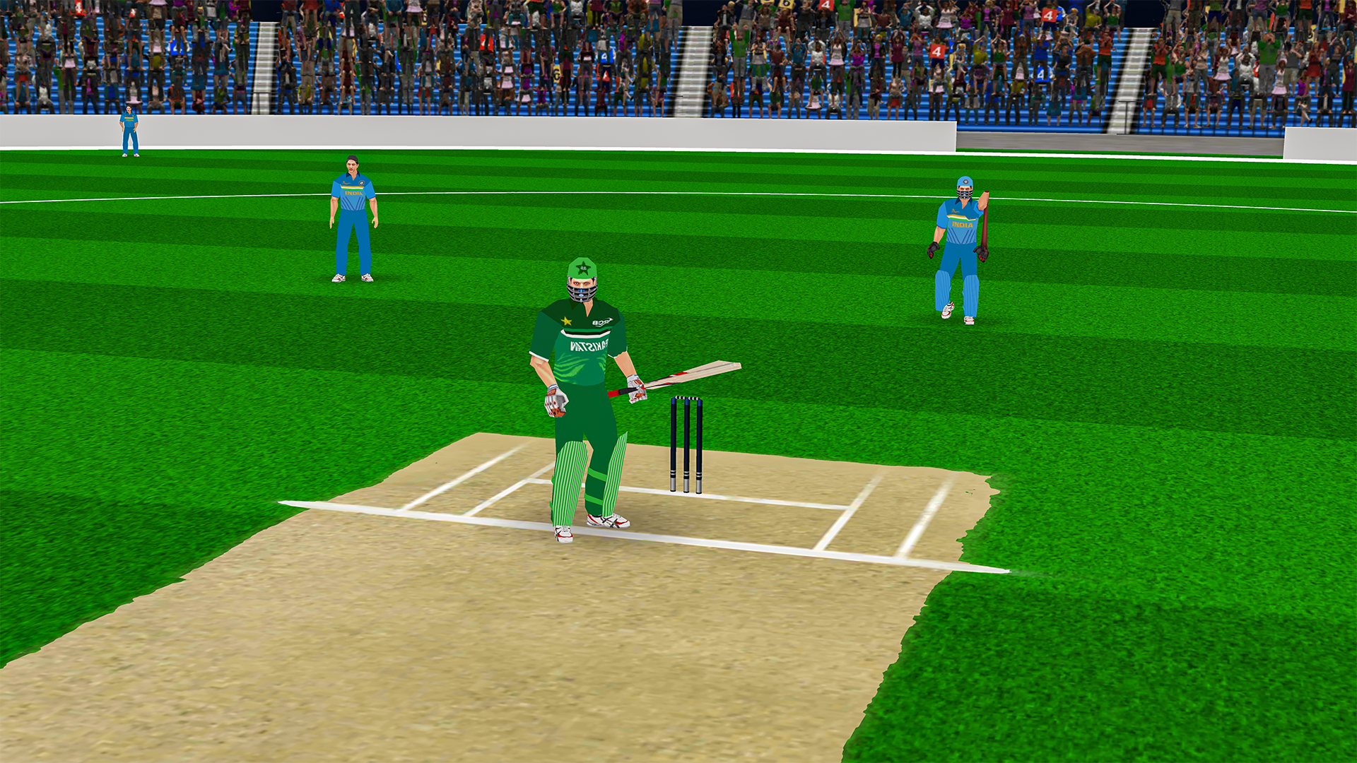 Real World Cricket T10 Games Game Screenshot