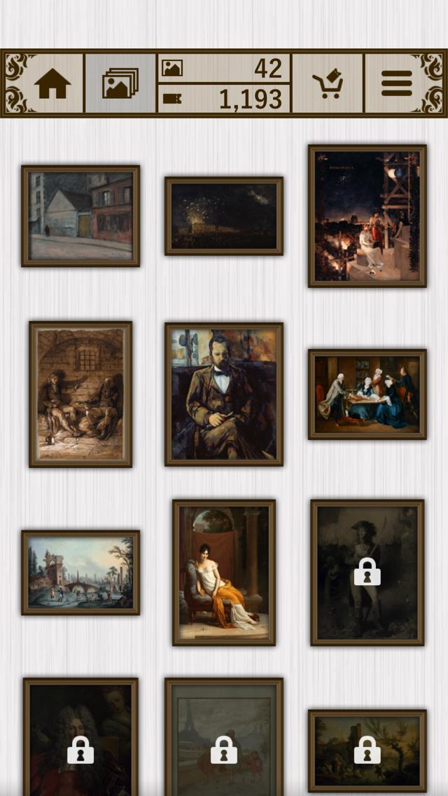 Screenshot of Slide Puzzle Museum