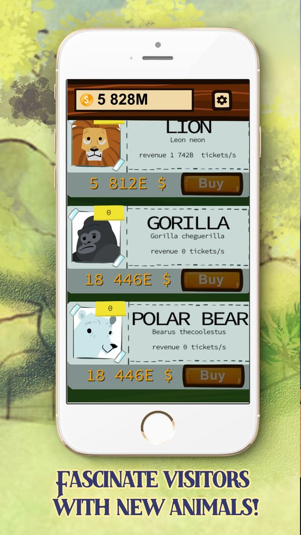 Tap Your Zoo ภาพหน้าจอเกม
