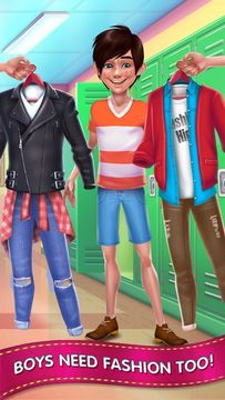 Fashion School Girl Game Screenshot