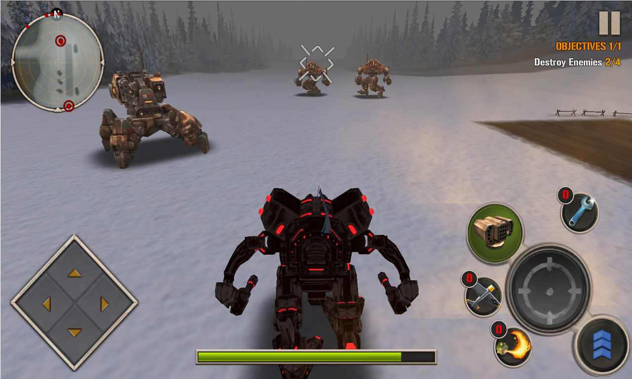 Screenshot 1 of Mech Legion：ロボットの時代 