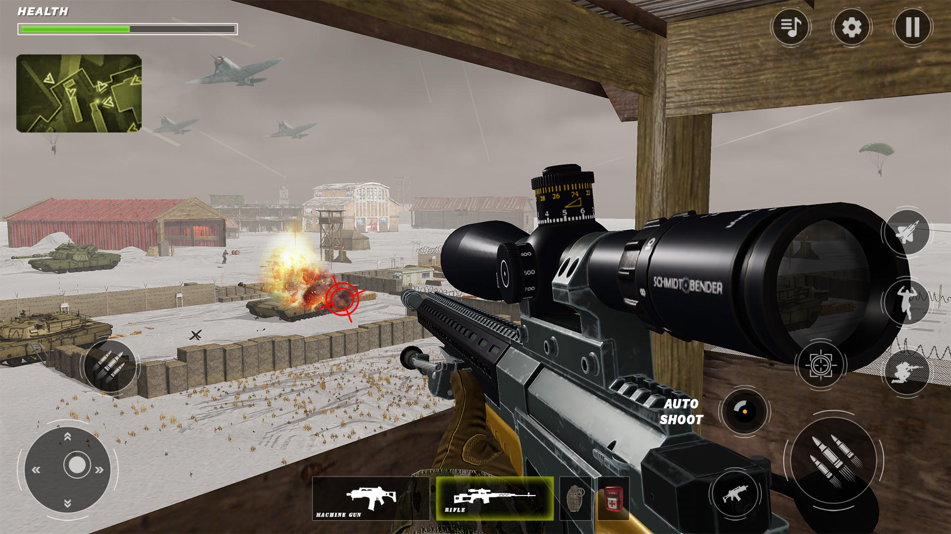Screenshot of World War: Freedom Fight Games