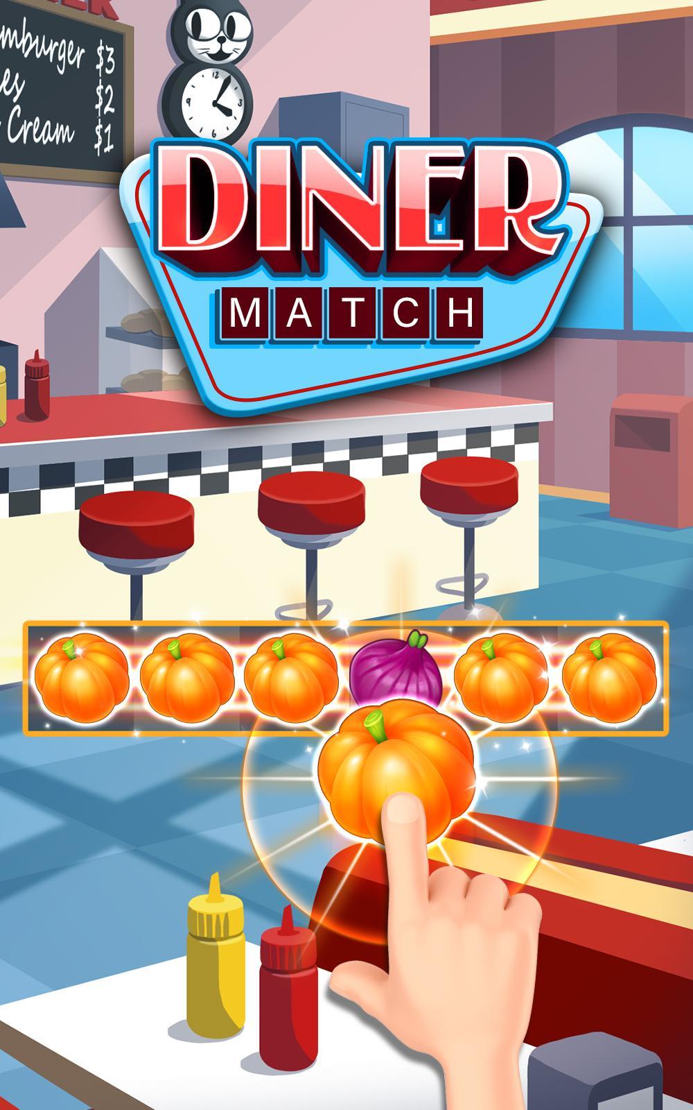 Diner Match 3 Game Screenshot