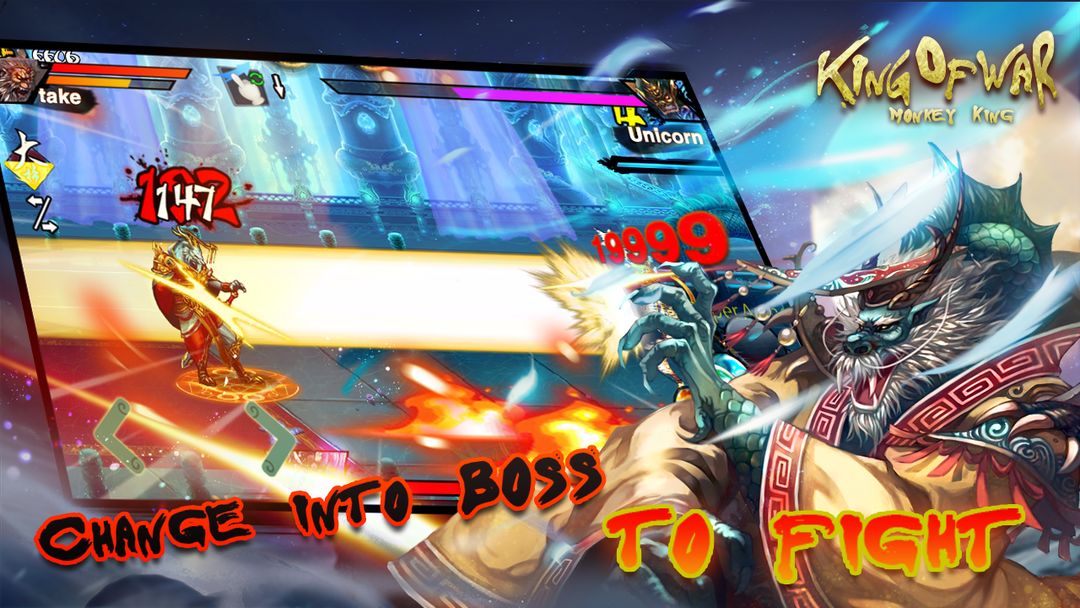 King of war-Monkey king ภาพหน้าจอเกม