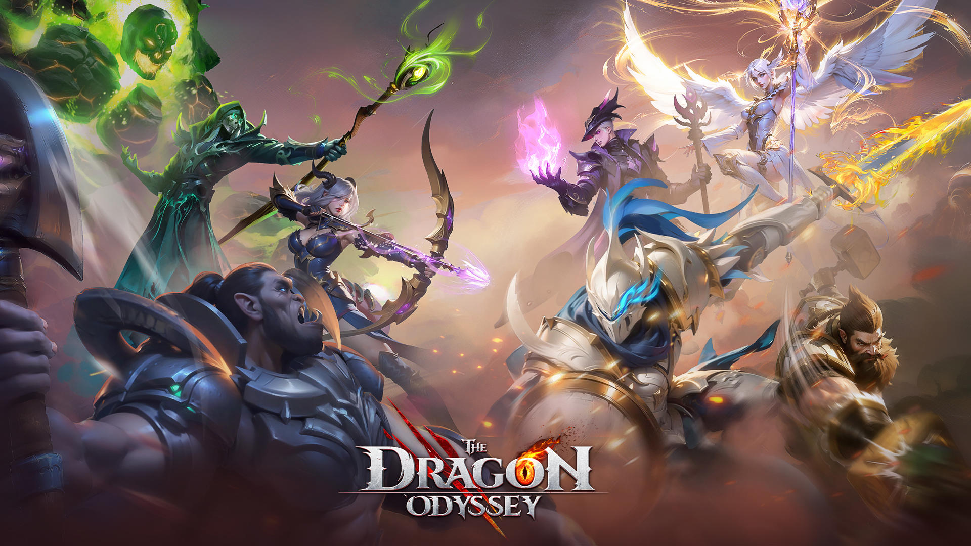 The Dragon Odyssey ゲームのスクリーンショット