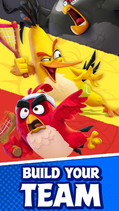 Screenshot of Angry Birds Tennis