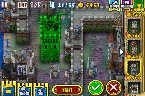 Fortress Under Siege Game Screenshot