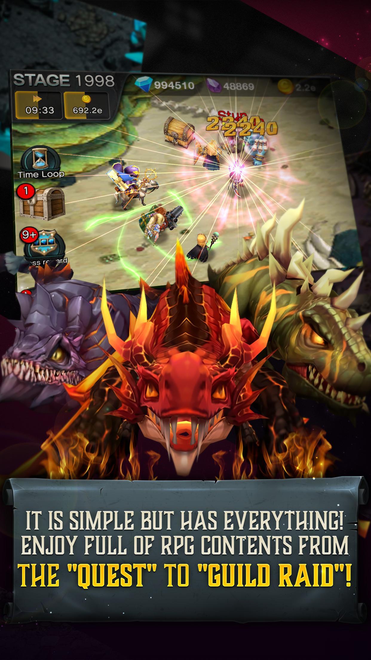 Ảnh chụp màn hình ENDLESS DUNGEON : DRAGON SAGA (无尽地下城)