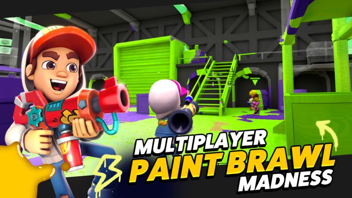 Cuplikan Layar Game Paint Brawl