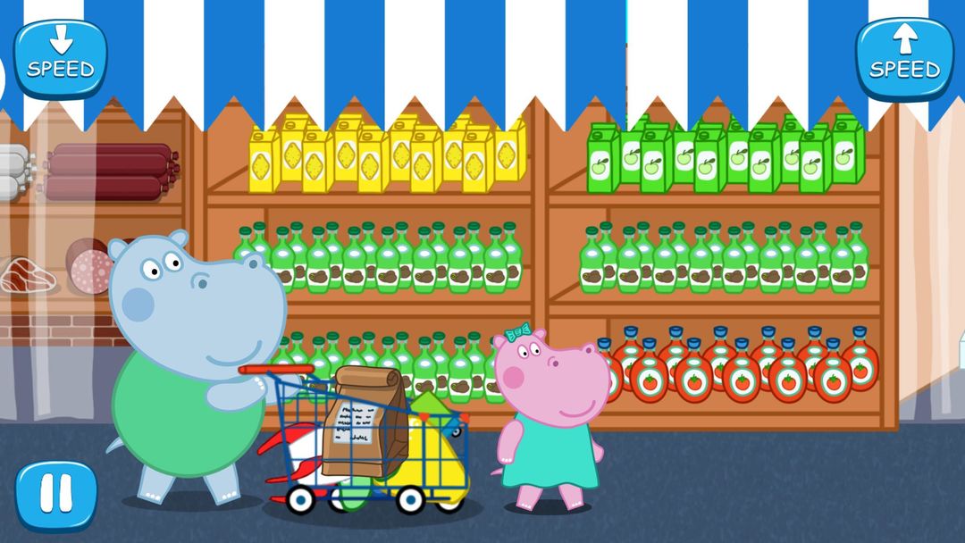 Kids Supermarket: Shopping screenshot game