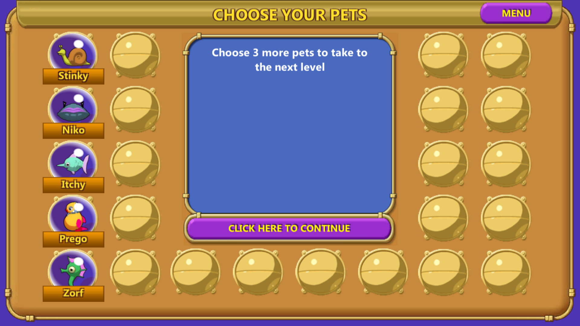 Insane Aquarium Deluxe - Feed Fishes! Fight Alien! Game Screenshot