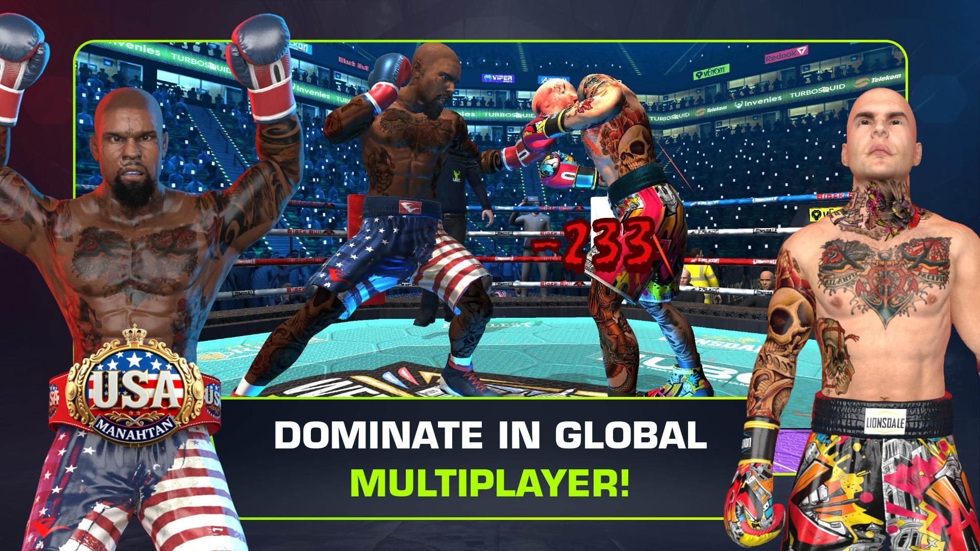 Ultimate Boxing Champion Game Screenshot