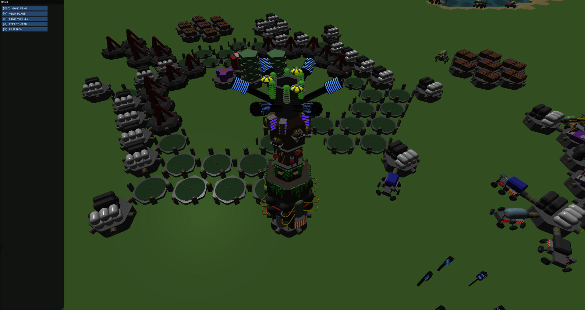 Screenshot of Hexbot Colony