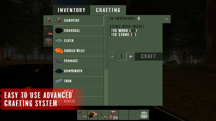Screenshot of The Survivor: Rusty Forest
