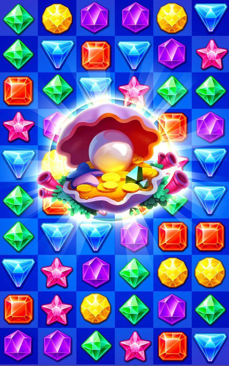 Jewels Track - Match 3 Puzzle Game Screenshot