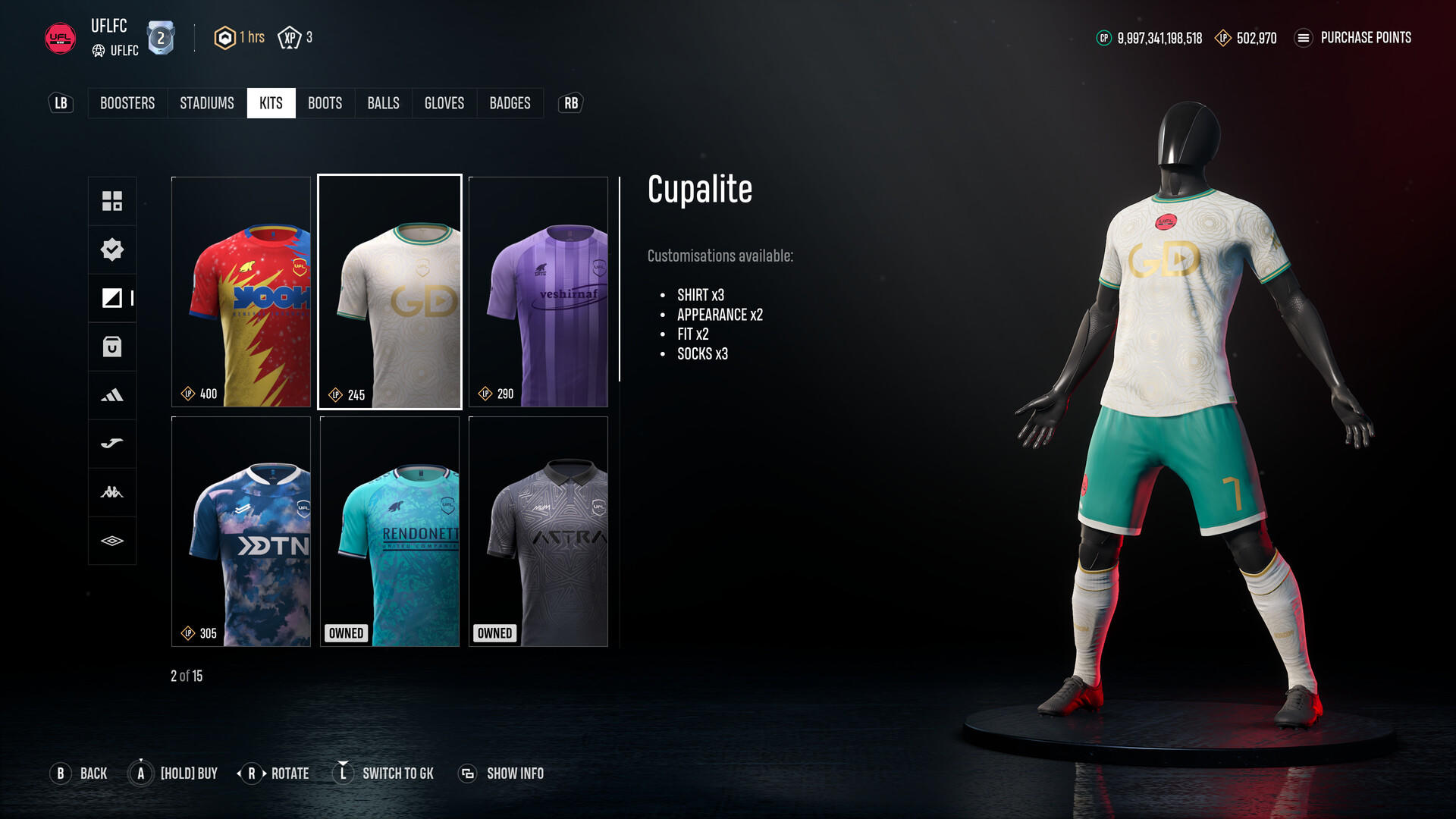 UFL™ Game Screenshot