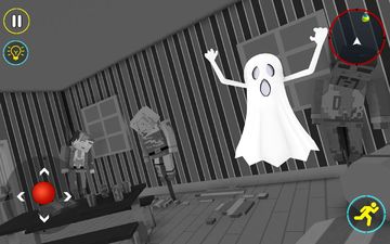 Scary Ghost House 3D Game Screenshot