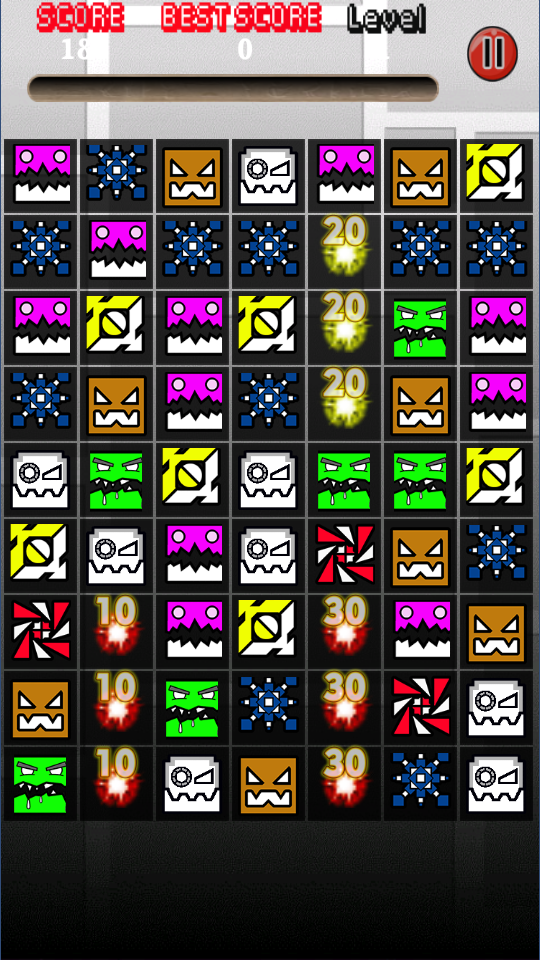 Geometry Dash Classic Game Screenshot
