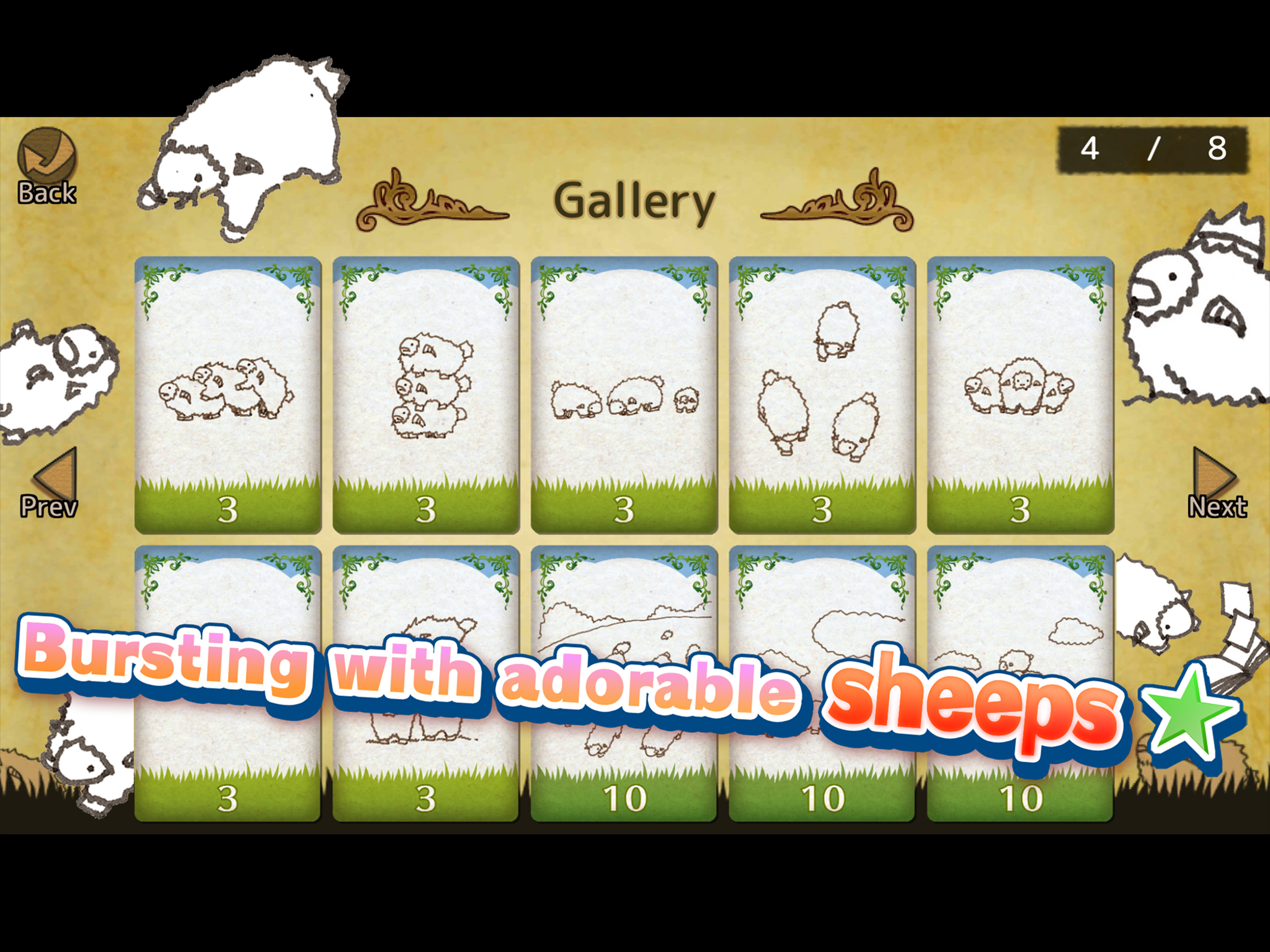 Shephy SolitaireSheepCardGame Game Screenshot