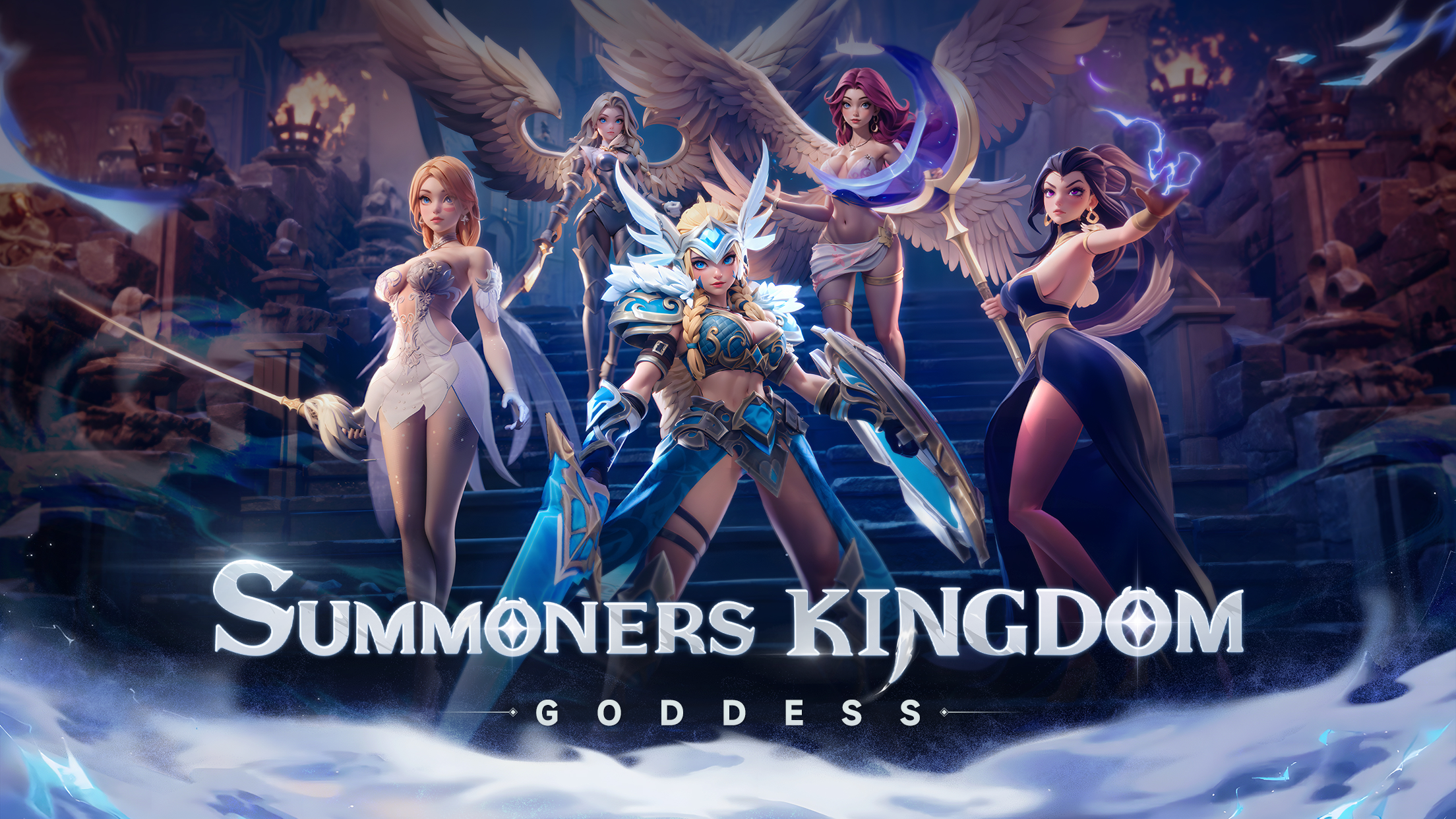 Summoners Kingdom:Goddess ゲームのスクリーンショット