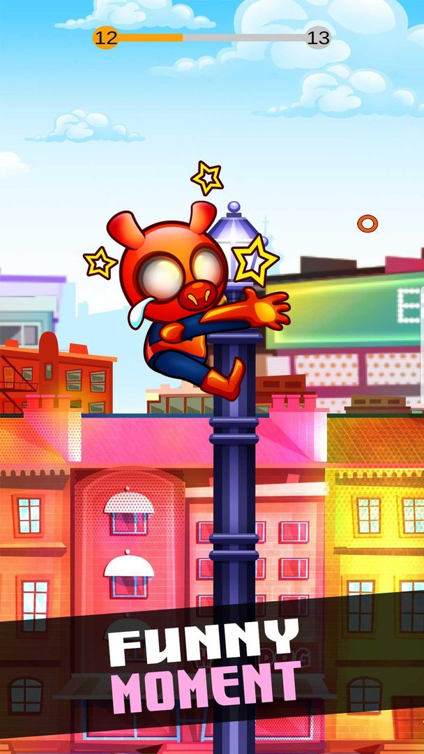 Super Swing Man: City Adventur ภาพหน้าจอเกม