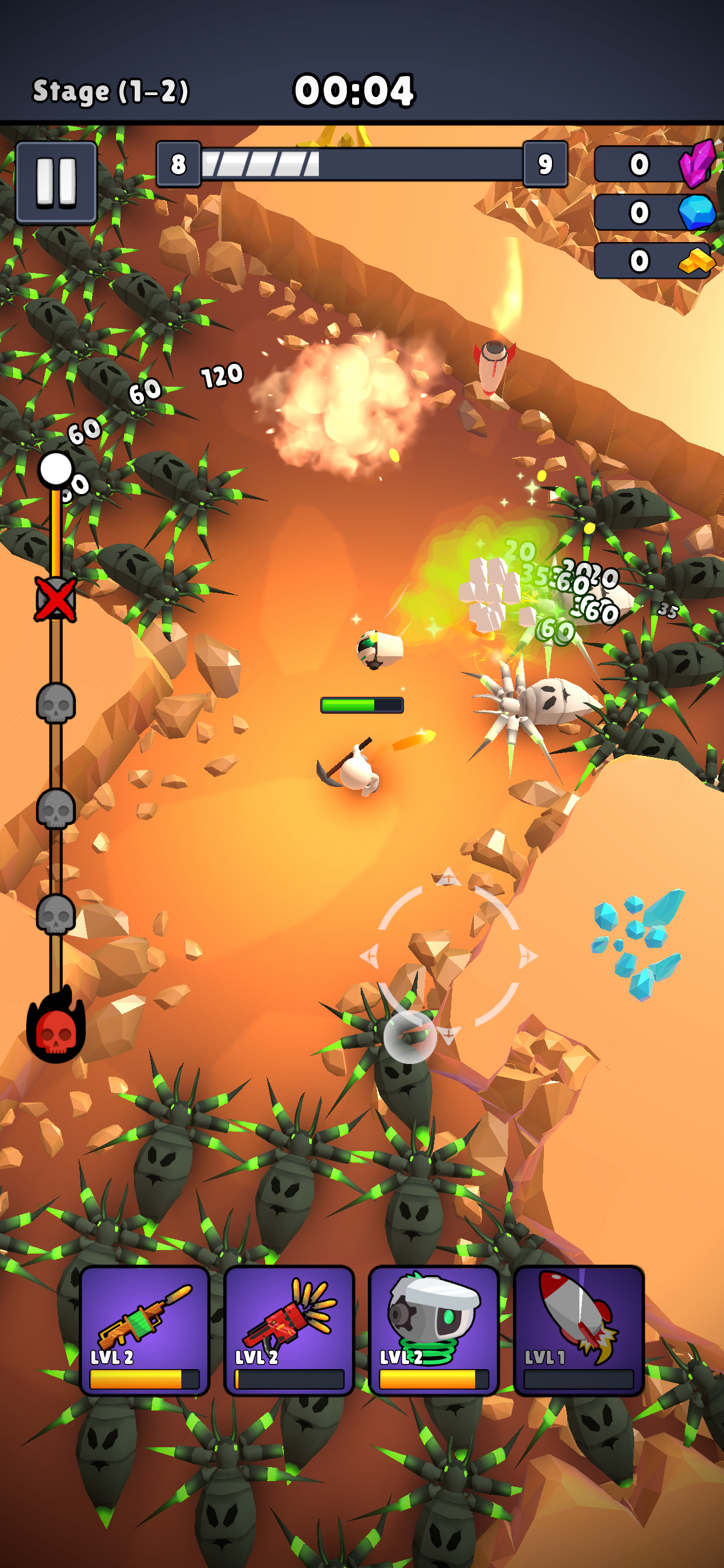 Miner Warrior Game Screenshot