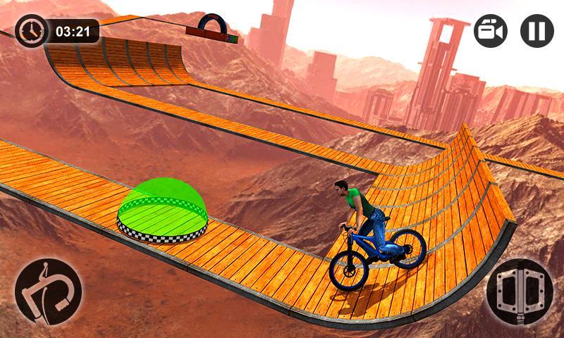 不可能的BMX自行車特技遊戲截圖