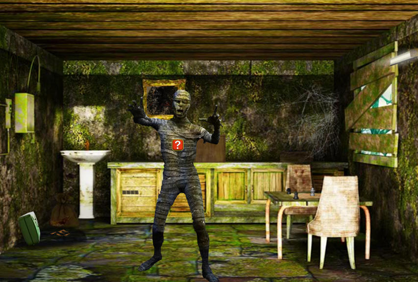Mystery Zombie House Escape Game Screenshot