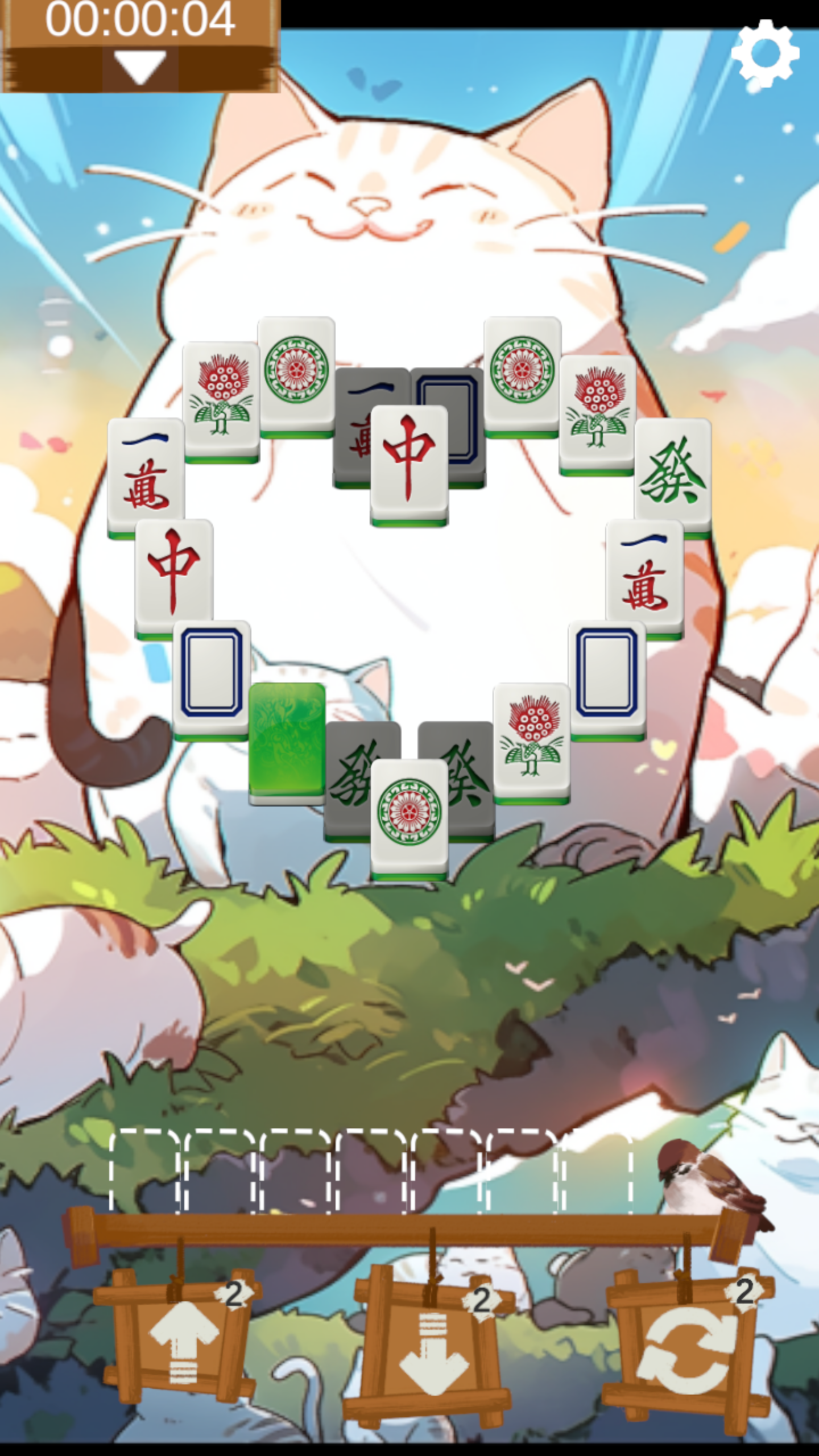 Mahjong vs Mahjong Solitaire Game Screenshot