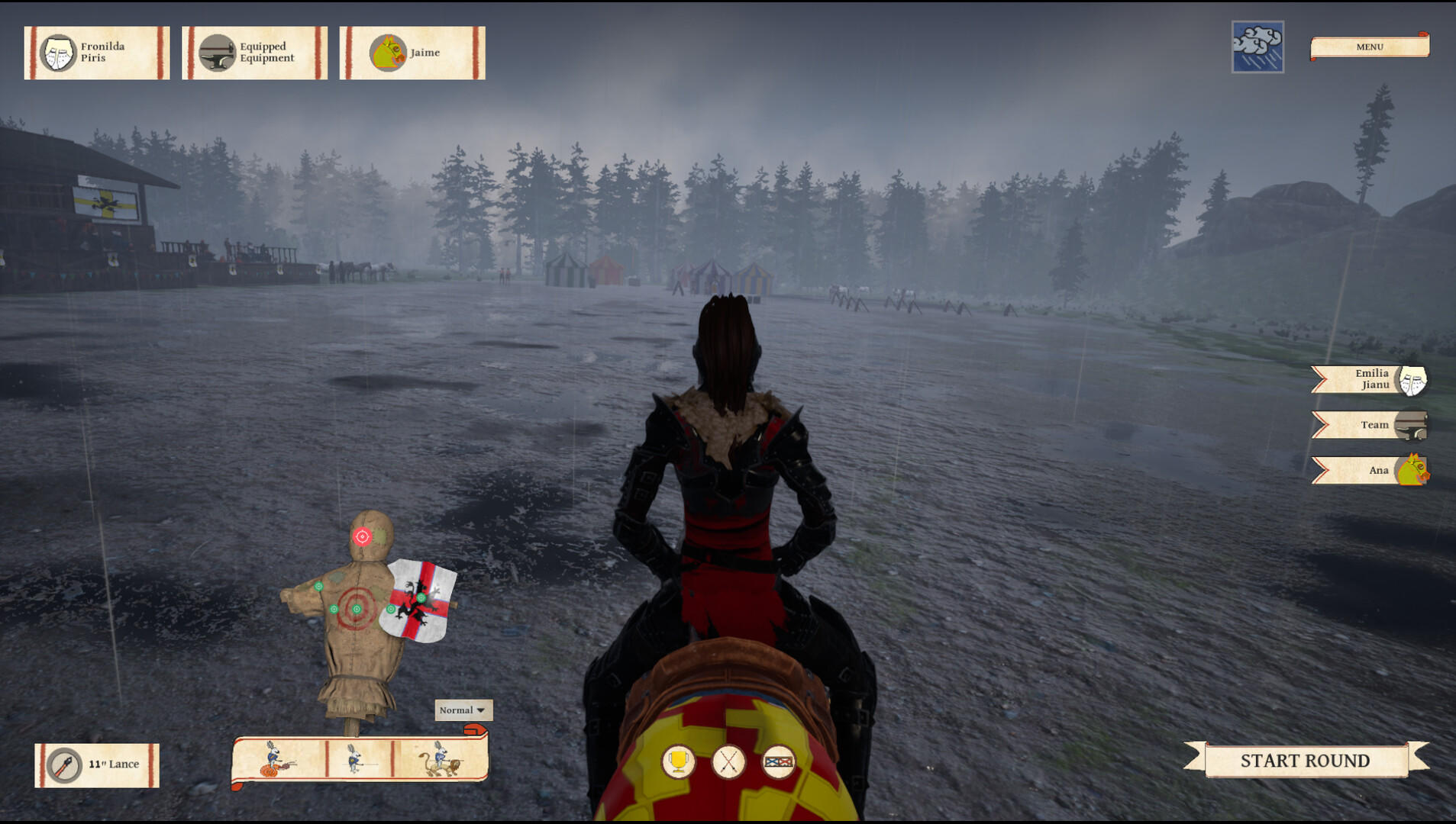 Jousting Manager Game Screenshot
