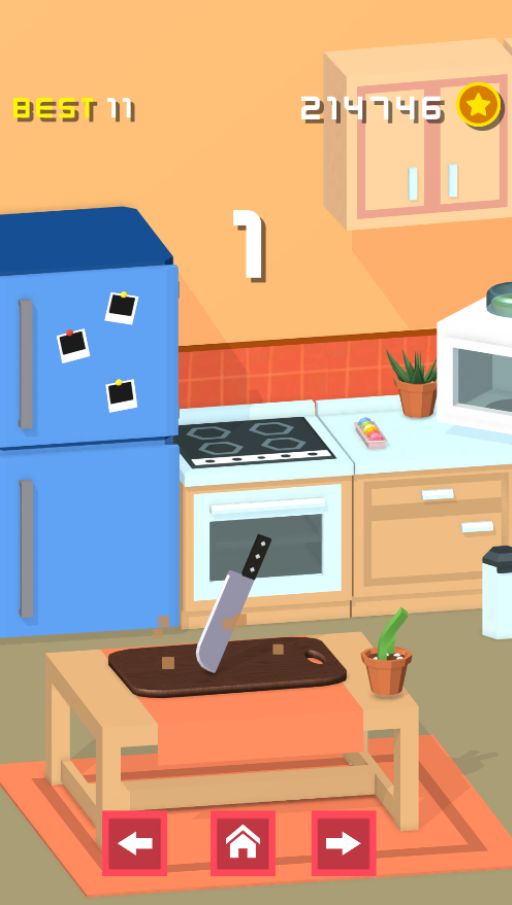 Kitchen Flippy Knives screenshot game