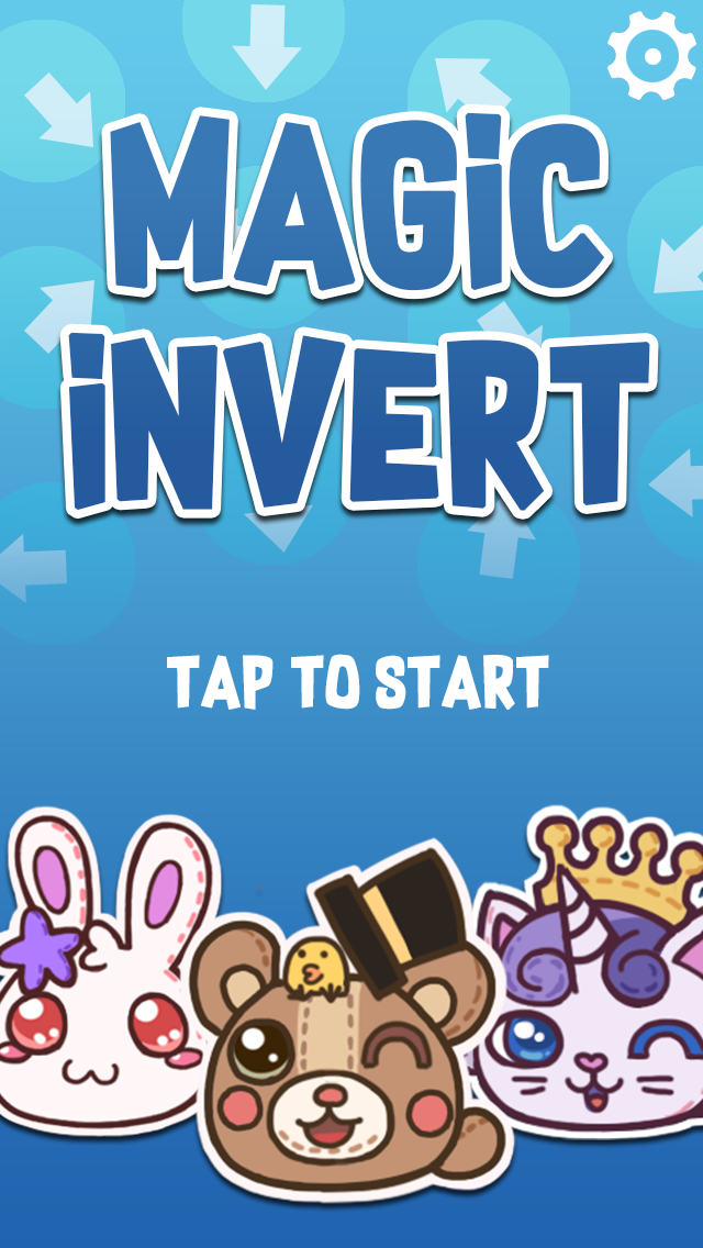 Скриншот игры 魔力狸的翻转挑战-Magic Invert