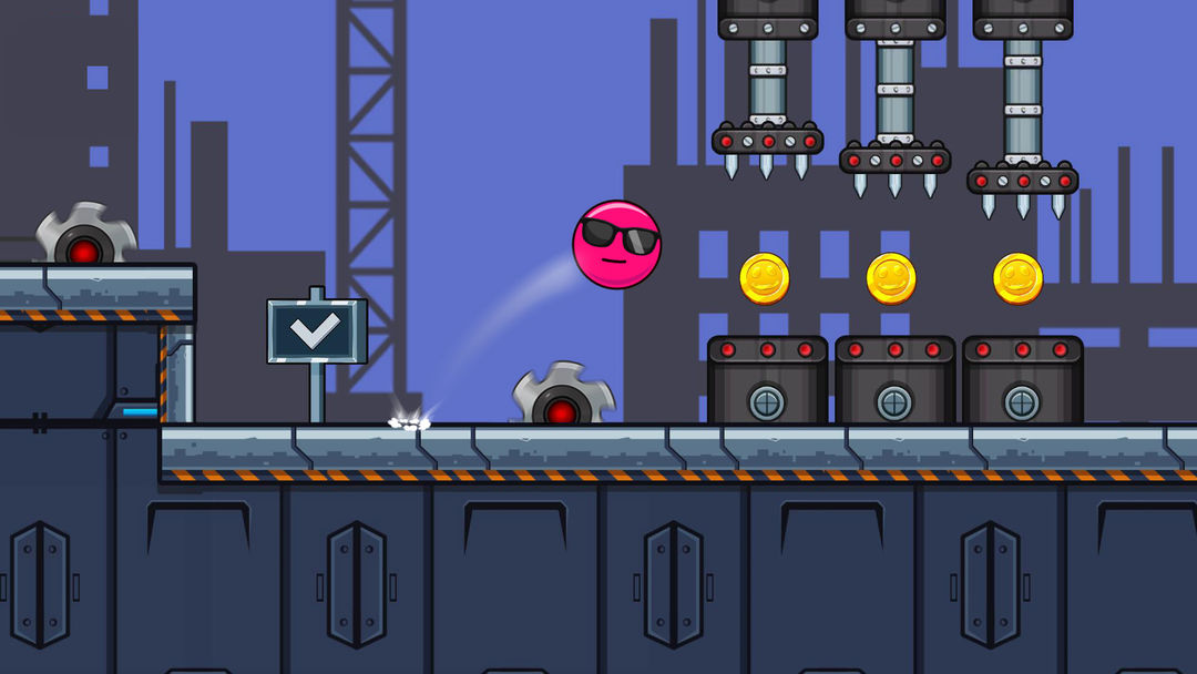 Screenshot of Roller Ball X : Bounce Ball
